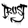 Czapka z daszkiem z nadrukiem Trust