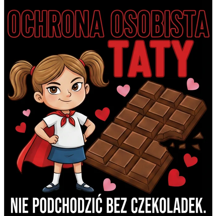 Worek z nadrukiem Ochrona Osobista Taty