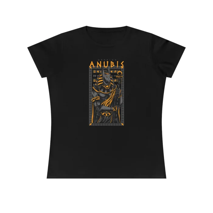 T-shirt Damski z nadrukiem Anubis Warrior