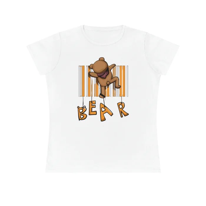 T-shirt Damski z nadrukiem Bear