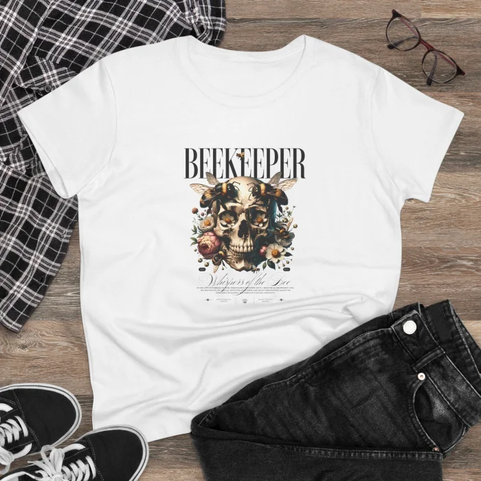 T-shirt Damski z nadrukiem Beekeeper