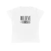 T-shirt Damski z nadrukiem Believe in Yourself