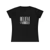 T-shirt Damski z nadrukiem Believe in Yourself
