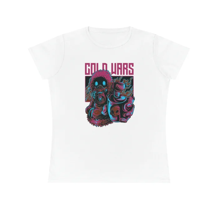 T-shirt Damski z nadrukiem Cold Wars