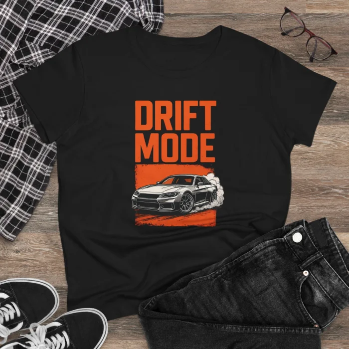 T-shirt Damski z nadrukiem Drift Mode