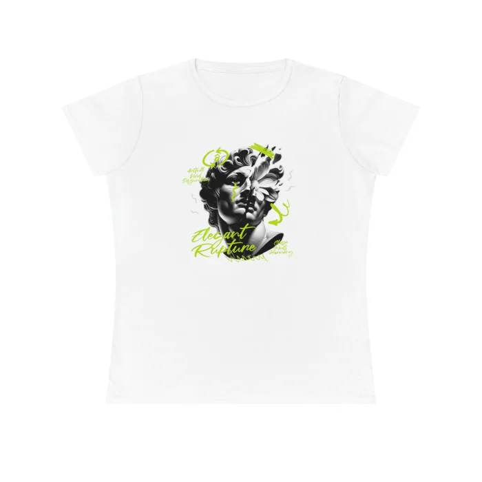 T-shirt Damski z nadrukiem Elegant Rupture