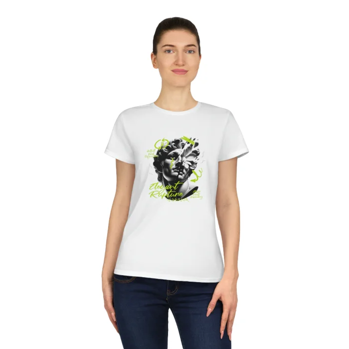 T-shirt Damski z nadrukiem Elegant Rupture