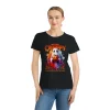 T-shirt Damski z nadrukiem Let's Get Creepy