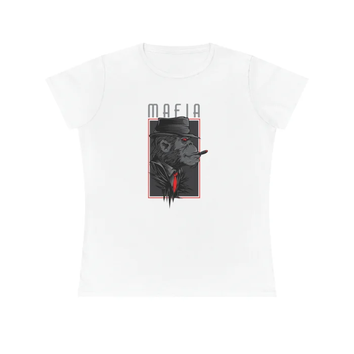 T-shirt Damski z nadrukiem Mafia