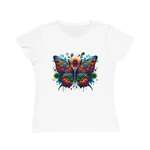 T-shirt Damski z nadrukiem Mechaflora