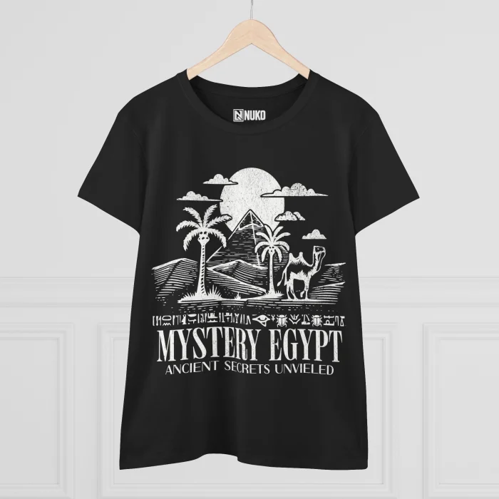 T-shirt Damski z nadrukiem Mystery Egypt