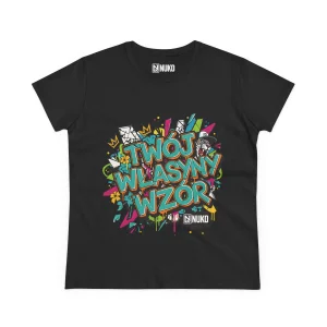 T-shirt damski z własnym nadrukiem