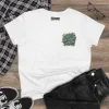 T-shirt damski z własnym nadrukiem na plecach