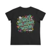 T-shirt damski z własnym nadrukiem na plecach