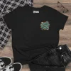 T-shirt damski z własnym nadrukiem na plecach