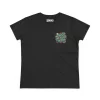 T-shirt damski z własnym nadrukiem na plecach