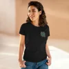 T-shirt damski z własnym nadrukiem na plecach