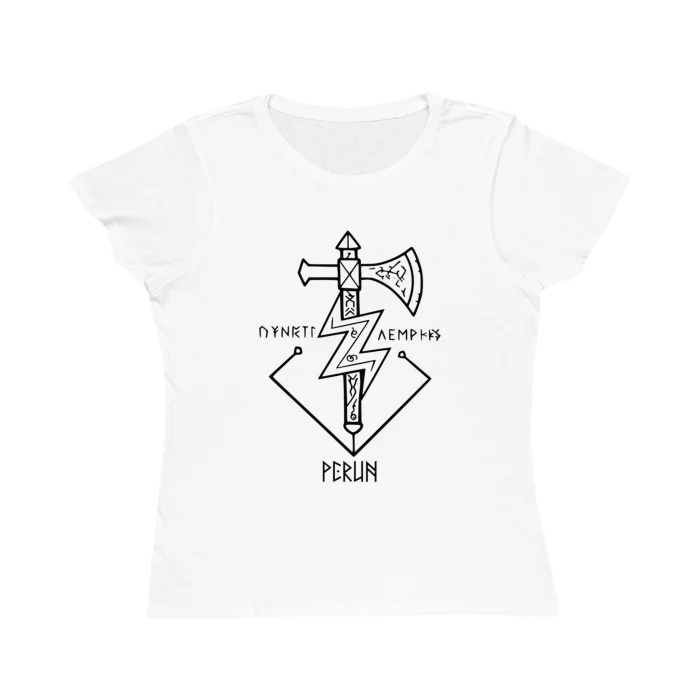 T-shirt Damski z nadrukiem Perun