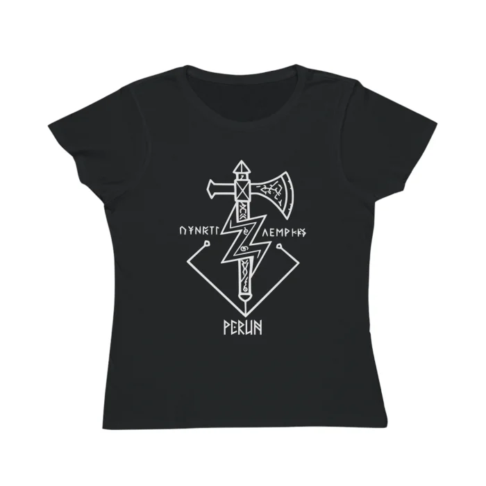 T-shirt Damski z nadrukiem Perun