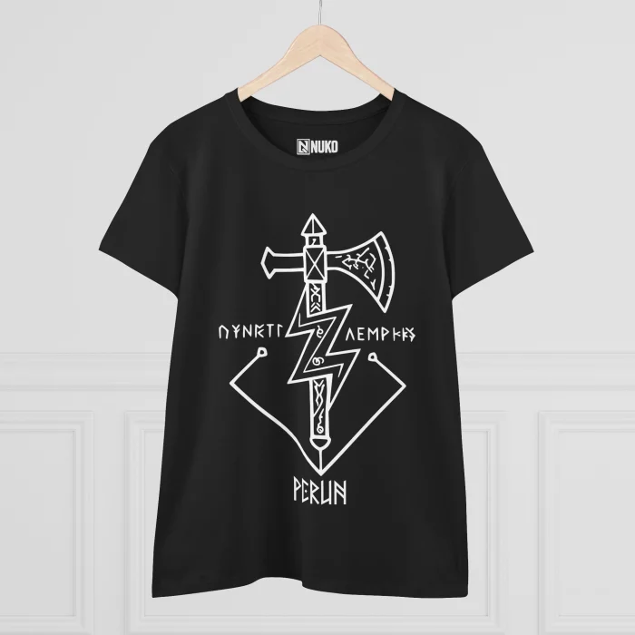 T-shirt Damski z nadrukiem Perun