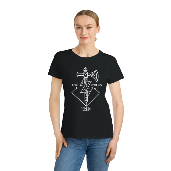 T-shirt Damski z nadrukiem Perun