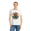 T-shirt Damski z nadrukiem Pew Pew Madaf***s