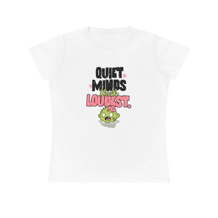 T-shirt Damski z nadrukiem Quiet Minds