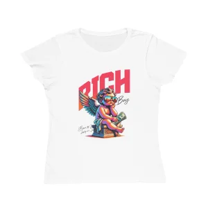 T-shirt Damski z nadrukiem Rich Boy