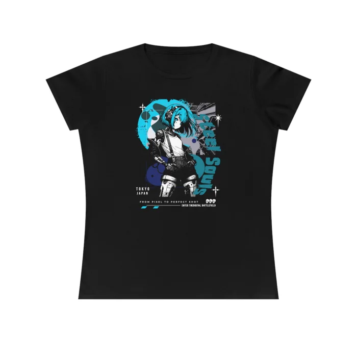 T-shirt Damski z nadrukiem Steel Souls