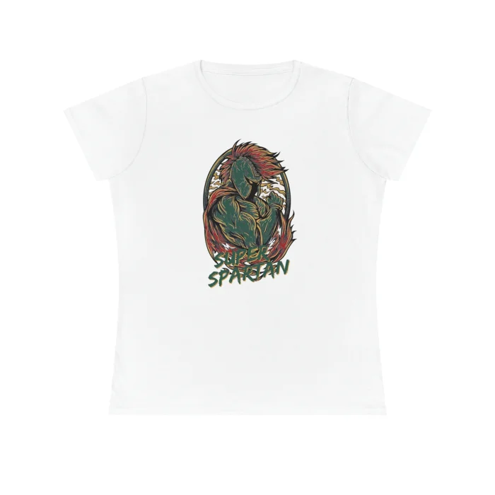T-shirt Damski z nadrukiem Super Spartan