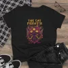 T-shirt Damski z nadrukiem The Cat Monster