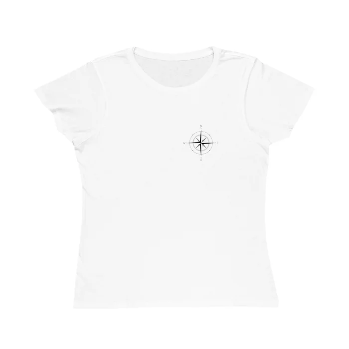 T-shirt Damski z nadrukiem The Compass Rose