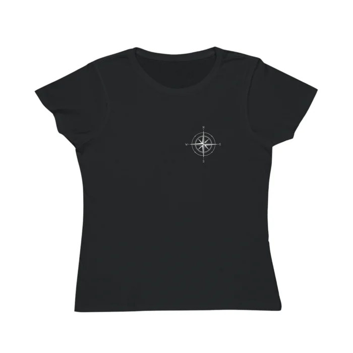 T-shirt Damski z nadrukiem The Compass Rose