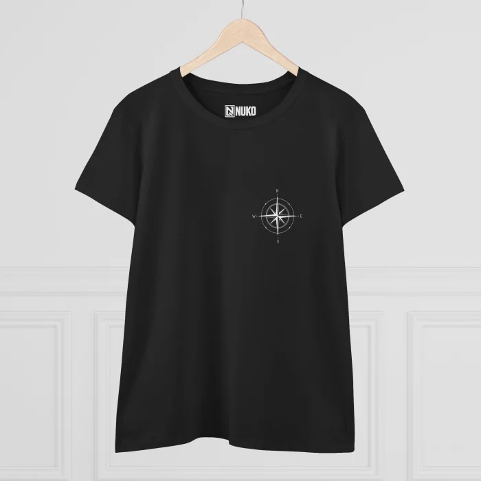 T-shirt Damski z nadrukiem The Compass Rose
