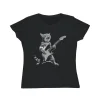 T-shirt Damski z nadrukiem The Rock Cat
