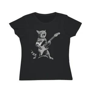 T-shirt Damski z nadrukiem The Rock Cat