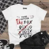 T-shirt Damski z nadrukiem Think Outside The box