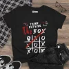 T-shirt Damski z nadrukiem Think Outside The box