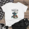 T-shirt Damski z nadrukiem Traveller Cowboy