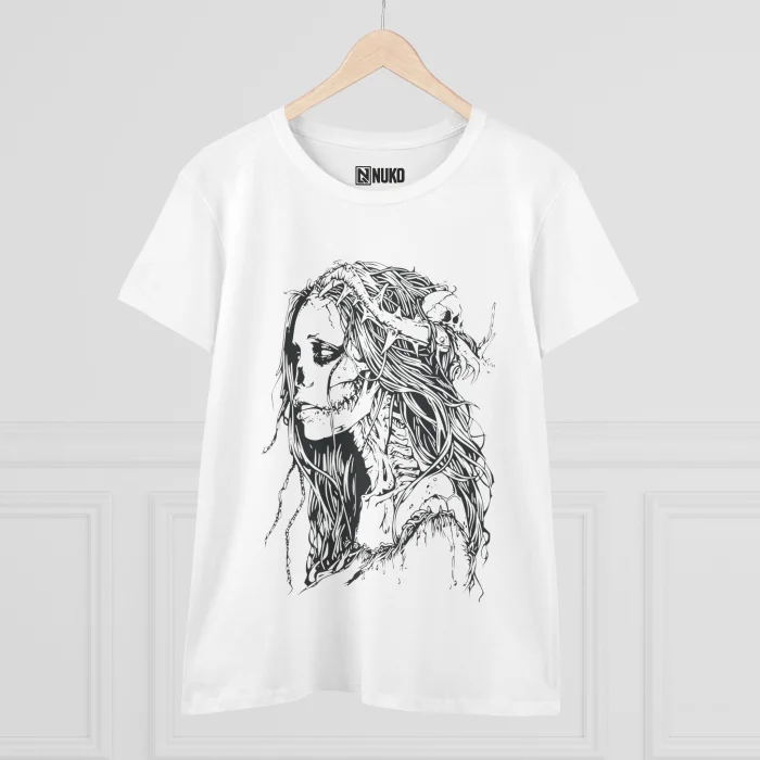 T-shirt Damski z nadrukiem Undead Muse