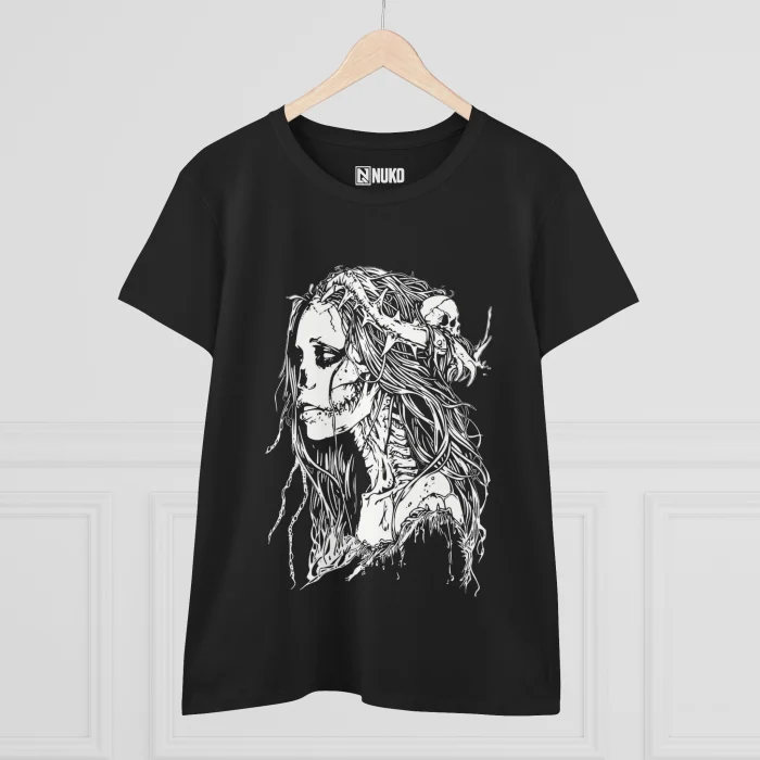 T-shirt Damski z nadrukiem Undead Muse