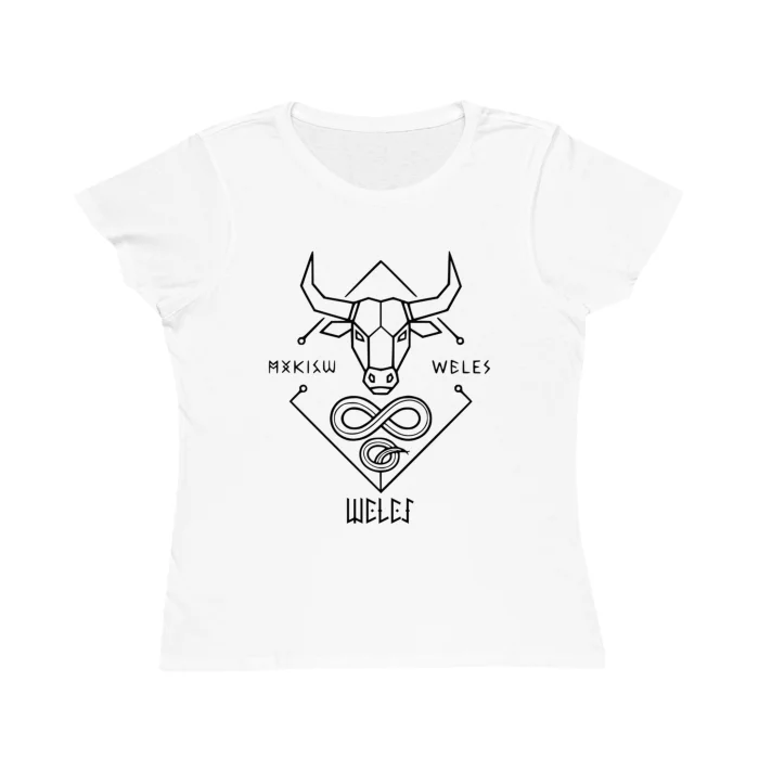 T-shirt Damski z nadrukiem Weles