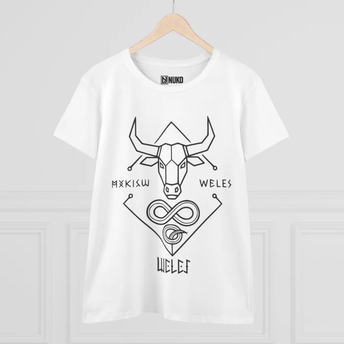 T-shirt Damski z nadrukiem Weles