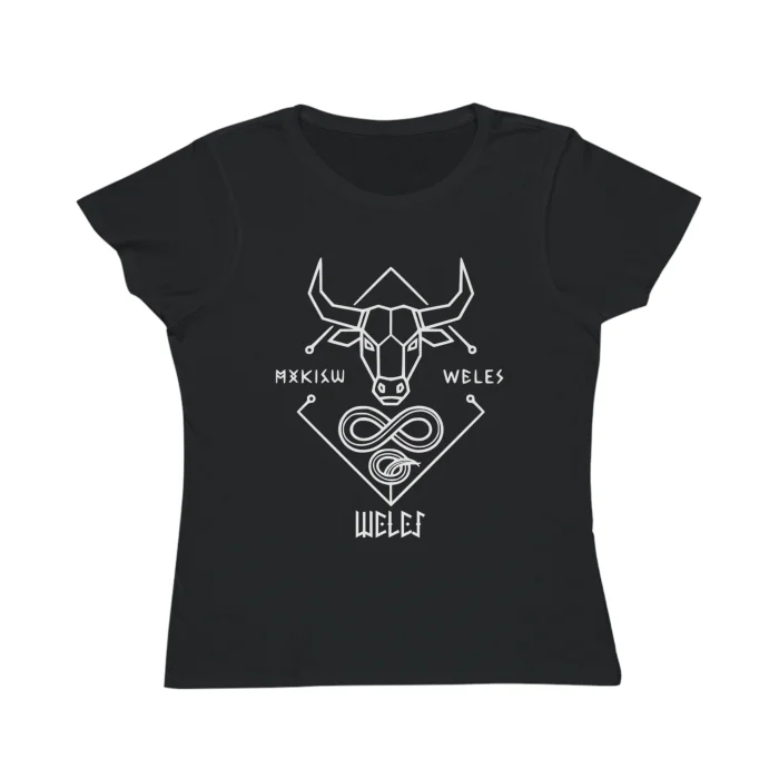 T-shirt Damski z nadrukiem Weles