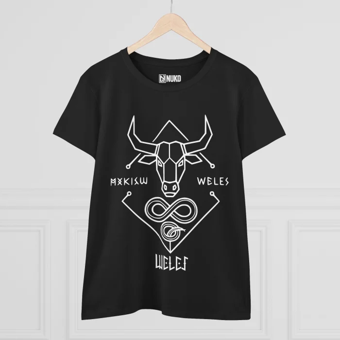T-shirt Damski z nadrukiem Weles