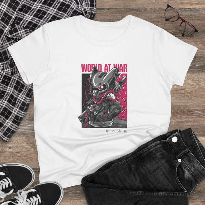 T-shirt Damski z nadrukiem World at War