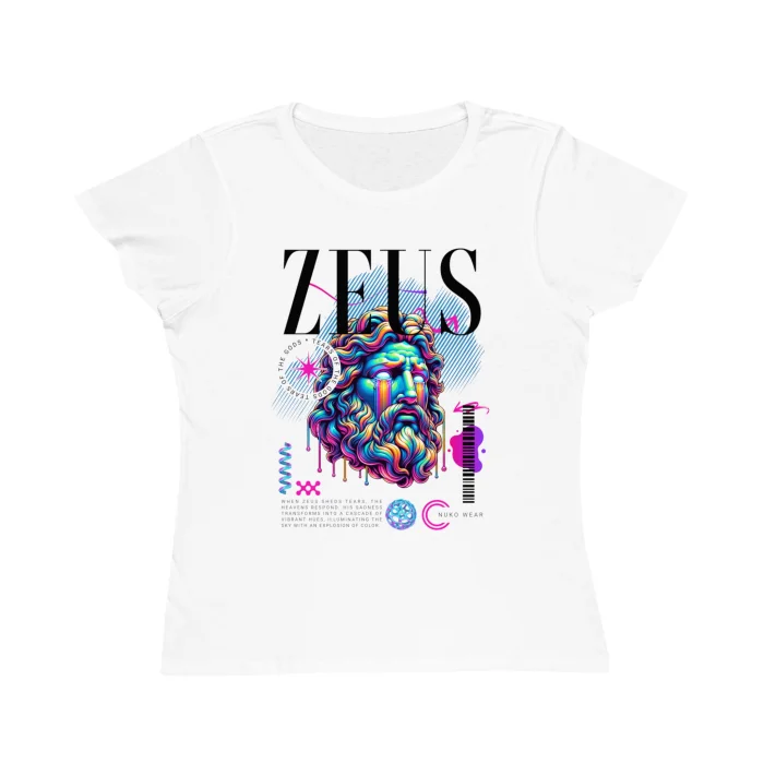 T-shirt Damski z nadrukiem Zeus