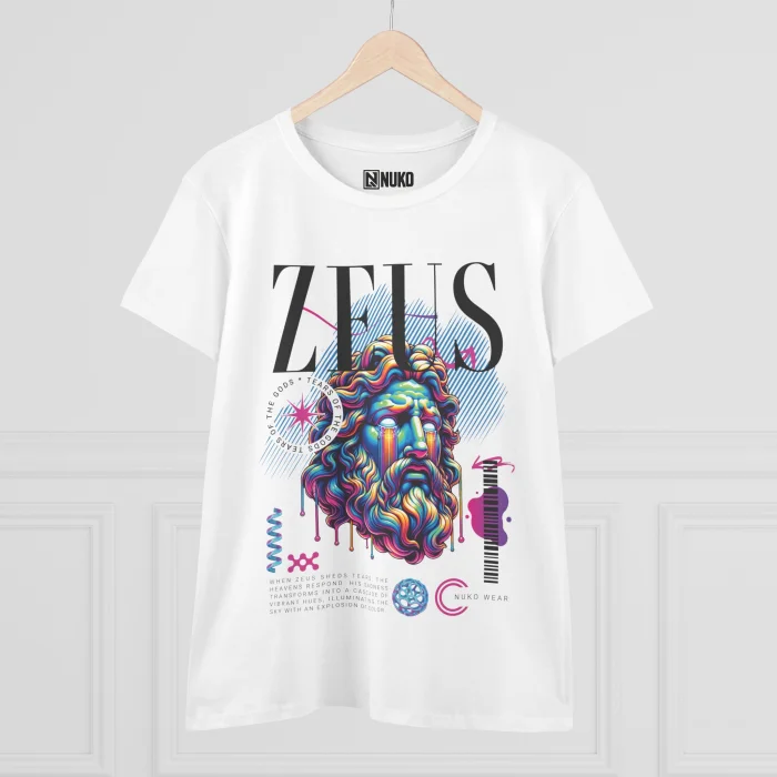 T-shirt Damski z nadrukiem Zeus