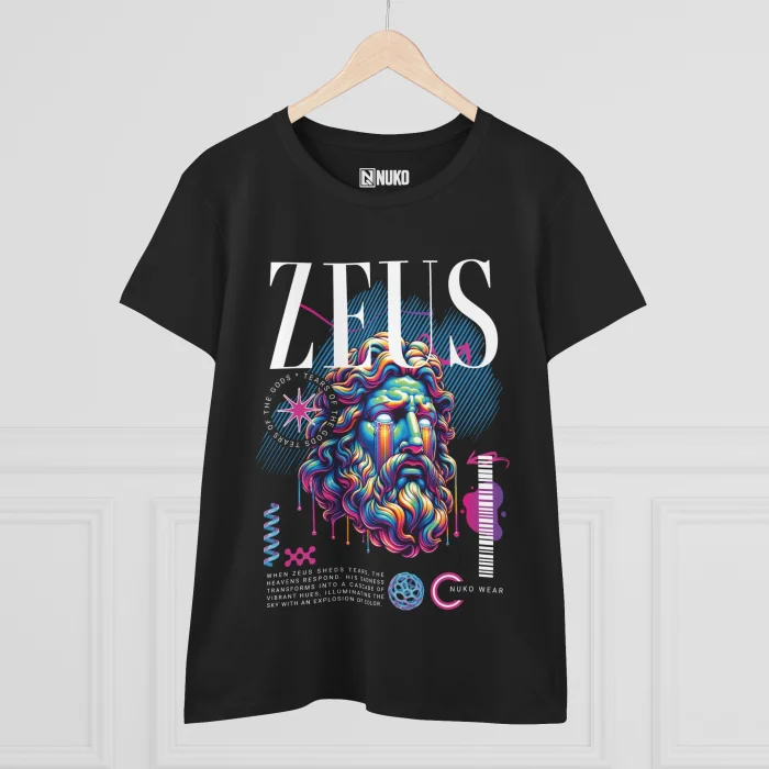 T-shirt Damski z nadrukiem Zeus