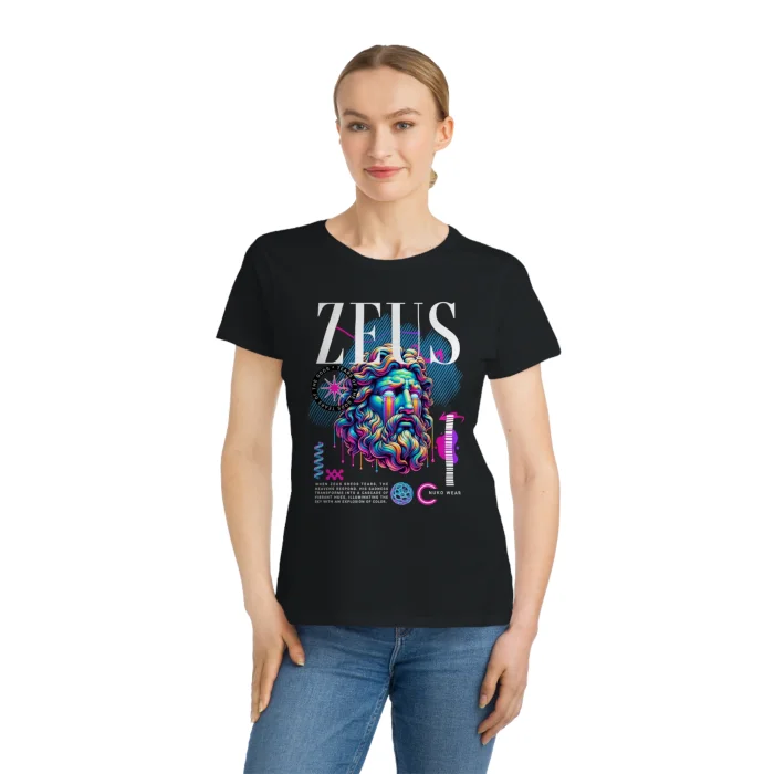 T-shirt Damski z nadrukiem Zeus
